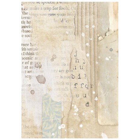 Stamperia Secret Diary A6 Rice Paper Backgrounds (DFSAK6051)