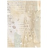 Stamperia Secret Diary A6 Rice Paper Backgrounds (DFSAK6051)