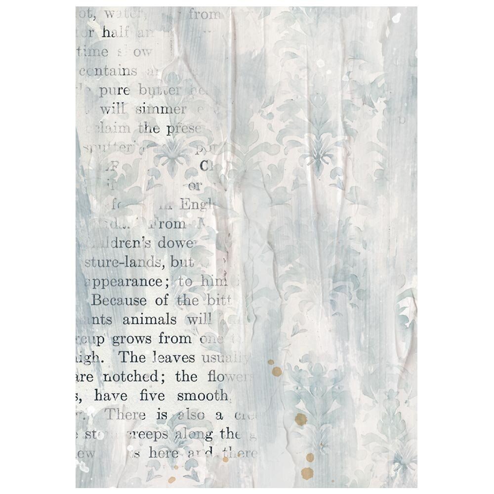 Stamperia Secret Diary A6 Rice Paper Backgrounds (DFSAK6051)