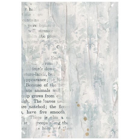 Stamperia Secret Diary A6 Rice Paper Backgrounds (DFSAK6051)