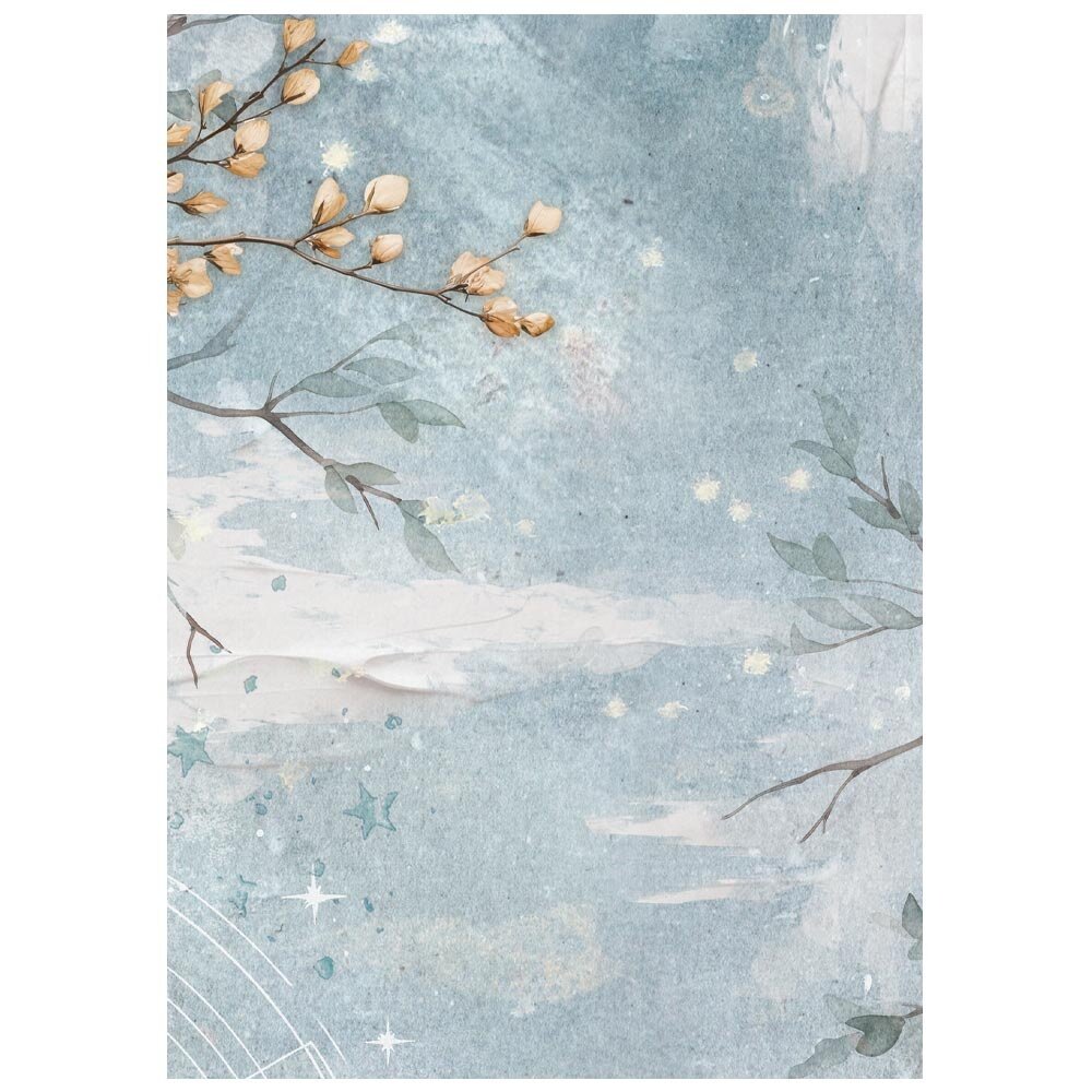 Stamperia Secret Diary A6 Rice Paper Backgrounds (DFSAK6051)