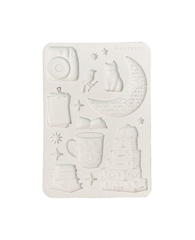 Stamperia Secret Diary A5 Silicon Mould (KACMA605)