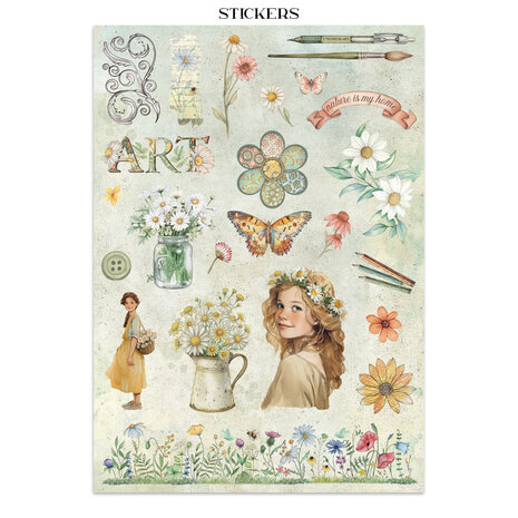 Stamperia Daisy Art Junk Journal (SBJK14)