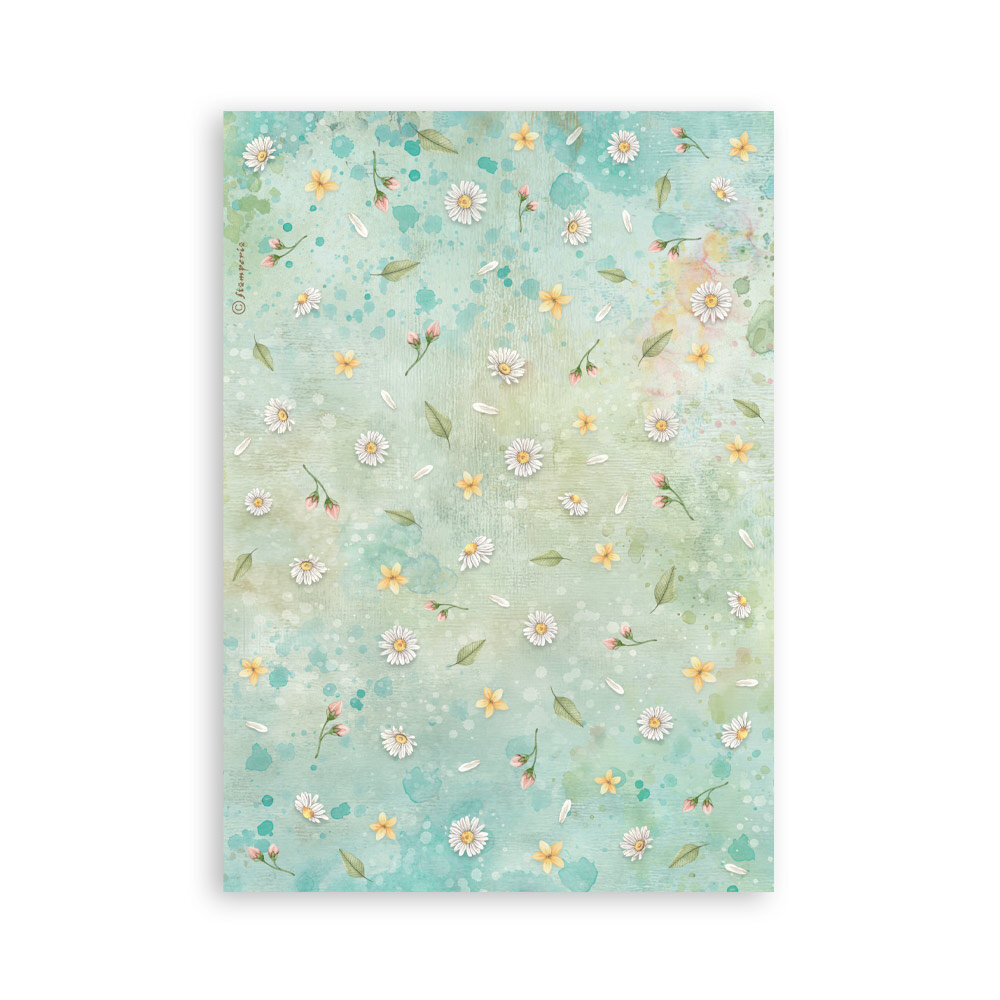 Stamperia Daisy Art A5 Washi Pad (SBW30)
