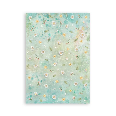 Stamperia Daisy Art A5 Washi Pad (SBW30)
