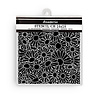 Stamperia Daisy Art Thick Stencil 18x18cm Daisies Pattern (KSTDQ130)
