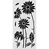 Stamperia Daisy Art Thick Stencil 12x25cm Daisies (KSTDL146)