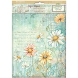 Stamperia Daisy Art A4 Rice Paper Selection (DFSA4XDS)