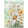 Stamperia Daisy Art A6 Mini Rice paper (DFSA6X04)