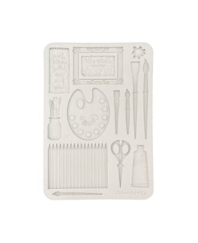 Stamperia Daisy Art A5 Silicon Mould Creative Art (KACMA604)