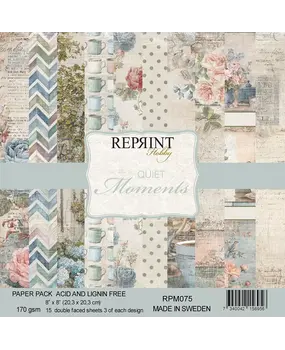 Reprint Quiet Moments 8x8 Inch Paper Pack (RPM075)