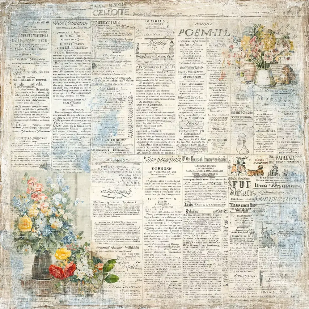 Reprint Hello Spring 8x8 Inch Paper Pack (RPM076)