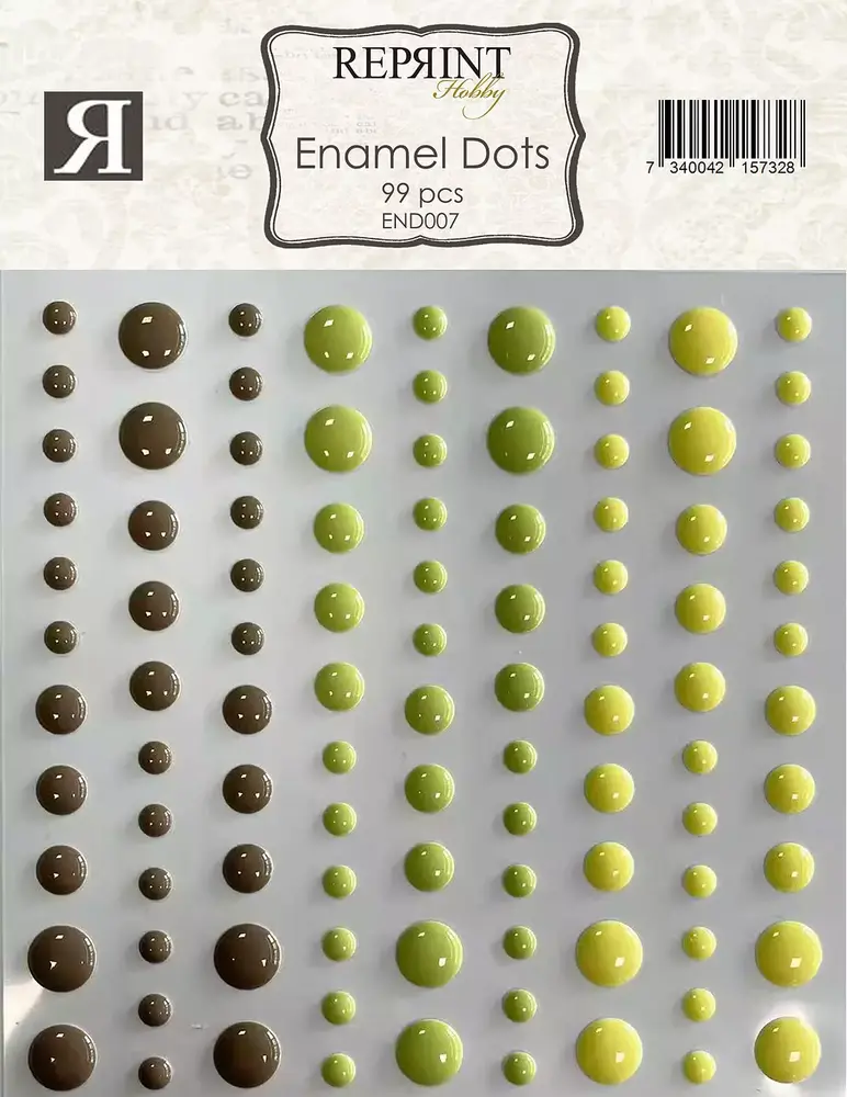 Reprint PRE-ORDER Hello Spring Enamel Dots (END007)