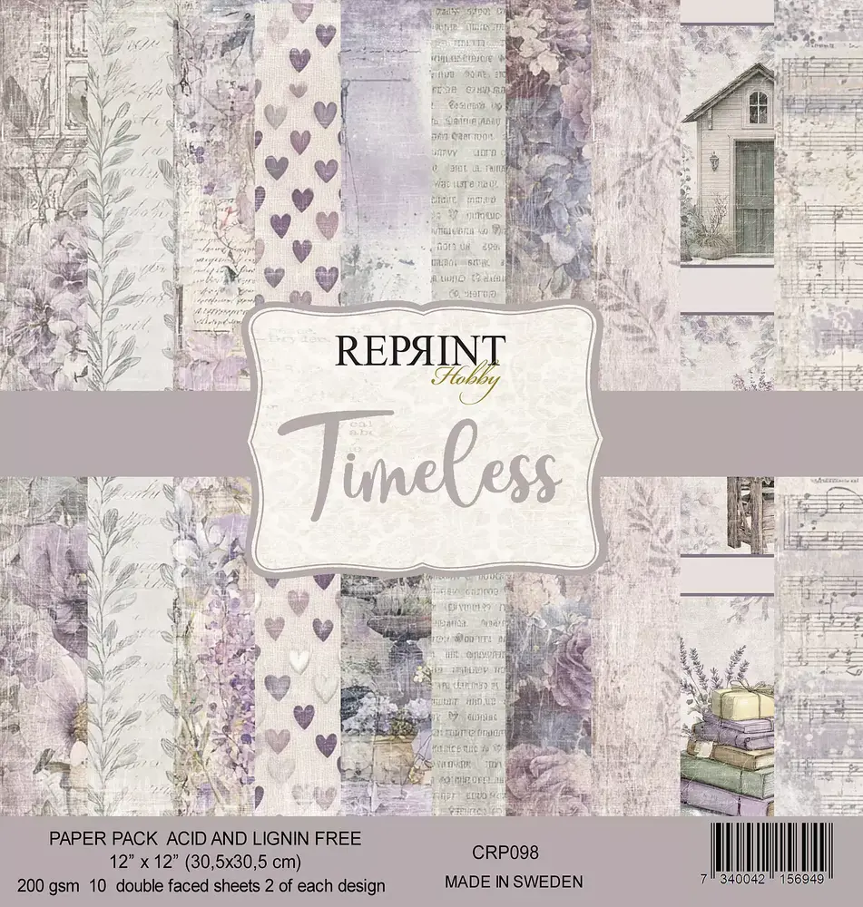 Reprint PRE-ORDER Timeless 12x12 Inch Paper Pack (CRP098)