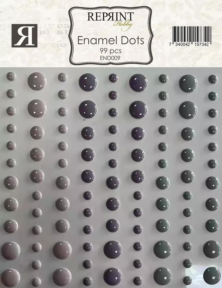 Reprint PRE-ORDER Timeless Enamel Dots (END009)