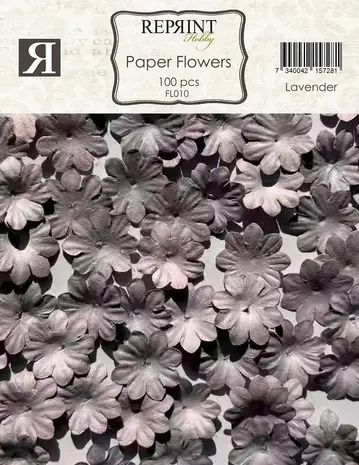 Reprint PRE-ORDER Paper Flowers Lavender (FL010)