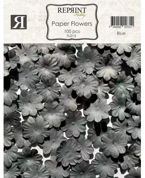 Reprint PRE-ORDER Paper Flowers Blue (FL013)