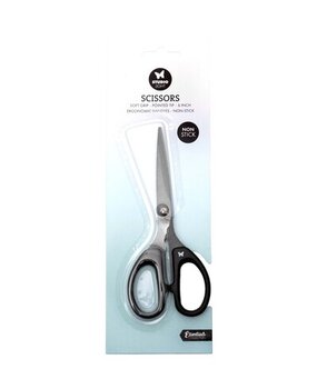Studio Light Scissor Soft Grip Pointed Tip Black (SL-TO-SCIS04)
