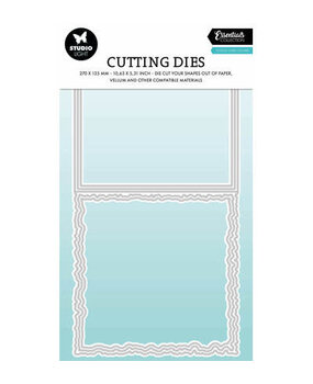 Studio Light Essentials Snijmal Torn Edge Cardshape Square (SL-ES-CD1084)