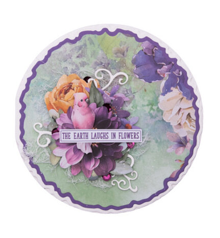 Studio Light PRE-ORDER Essentials Snijmal Torn Edge Card Stand Round (SL-ES-CD1086)