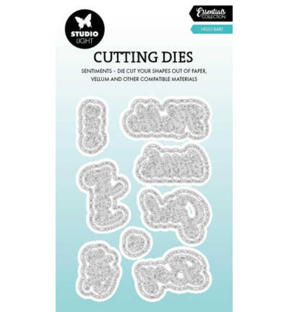 Studio Light PRE-ORDER Essentials Snijmal Hello Baby (SL-ES-CD1092)