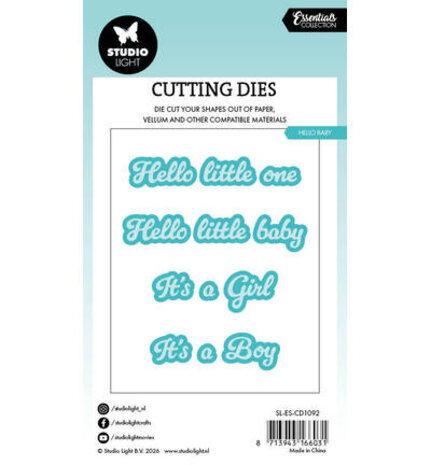 Studio Light Essentials Snijmal Hello Baby (SL-ES-CD1092)