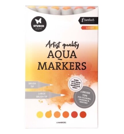 Studio Light PRE-ORDER Aqua Markers Sunset (SL-CO-MARK53)