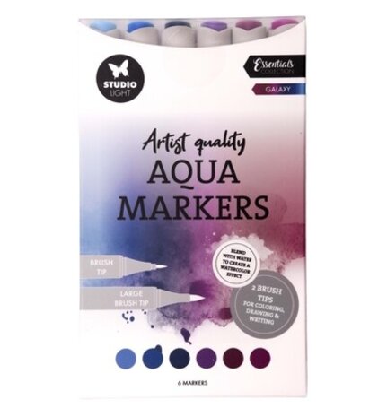 Studio Light Aqua Markers Galaxy (SL-CO-MARK60)