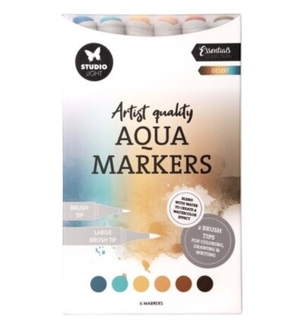 Studio Light PRE-ORDER Aqua Markers Desert (SL-CO-MARK62) Studio Light PRE-ORDER Aqua Markers Desert (SL-CO-MARK62)