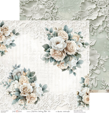 Craft O'Clock Lifetime Loving You 12x12 Inch Paper Set (CC-C82-LLY-00) Craft O'Clock Lifetime Loving You 12x12 Inch Paper Set (CC-C82-LLY-00)