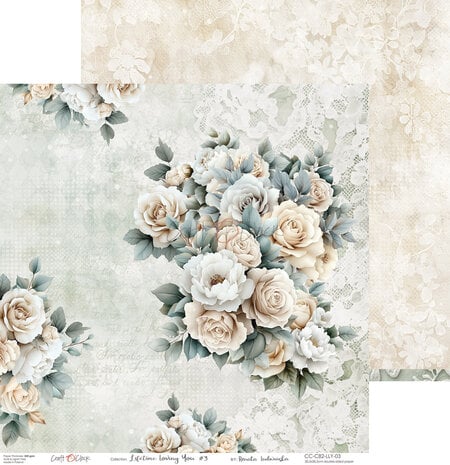 Craft O'Clock PRE-ORDER Lifetime Loving You 12x12 Inch Paper Set (CC-C82-LLY-00) Craft O'Clock PRE-ORDER Lifetime Loving You 12x12 Inch Paper Set (CC-C82-LLY-00)