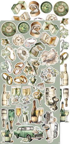 Craft O'Clock Lifetime Loving You Extras Set Wedding (CC-C82-LLY-12)