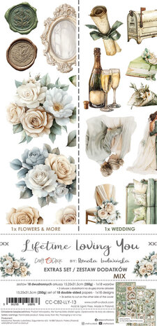 Craft O'Clock Lifetime Loving You Extras Set Mix (CC-C82-LLY-13)