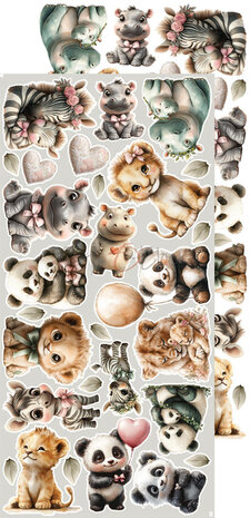 Craft O'Clock PRE-ORDER Baby Girl Universe Extras Set Flowers & More (CC-C83-BGU-11)