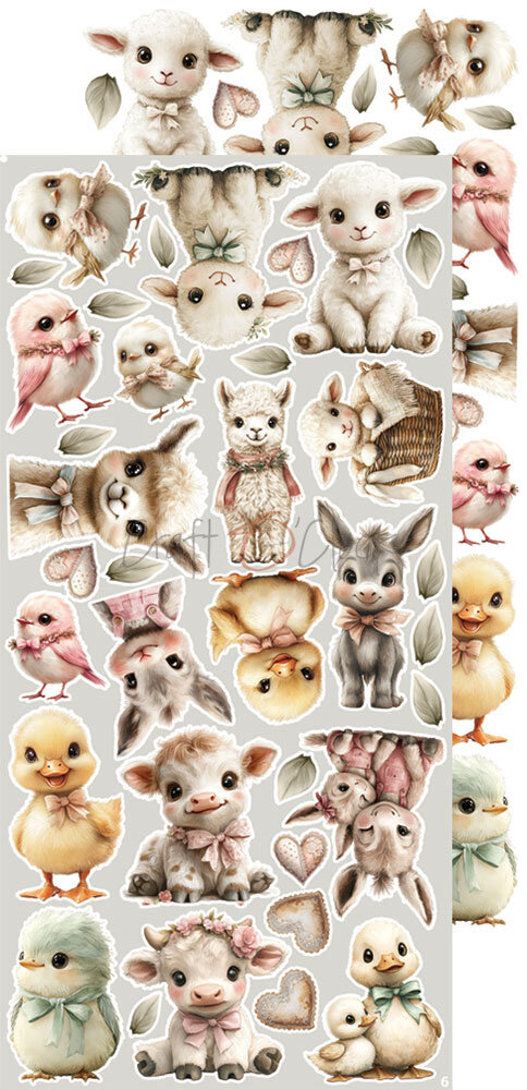 Craft O'Clock Baby Girl Universe Extras Set Flowers & More (CC-C83-BGU-11)