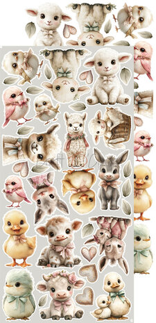 Craft O'Clock PRE-ORDER Baby Girl Universe Extras Set Flowers & More (CC-C83-BGU-11)