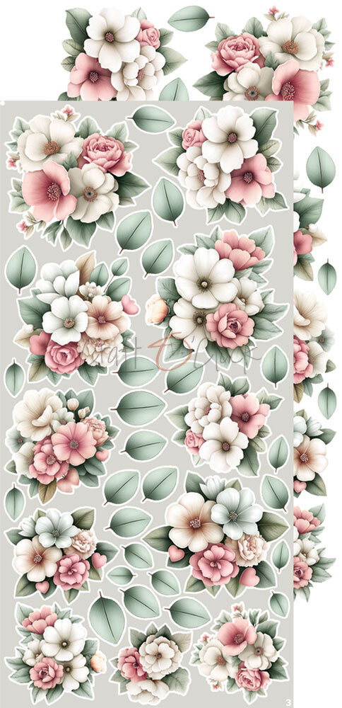 Craft O'Clock Baby Girl Universe Extras Set Flowers & More (CC-C83-BGU-11)