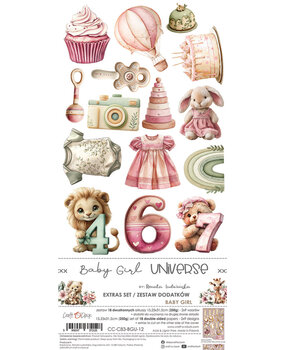Craft O'Clock PRE-ORDER Baby Girl Universe Extras Set Baby Girl (CC-C83-BGU-12) Craft O'Clock PRE-ORDER Baby Girl Universe Extras Set Baby Girl (CC-C83-BGU-12)