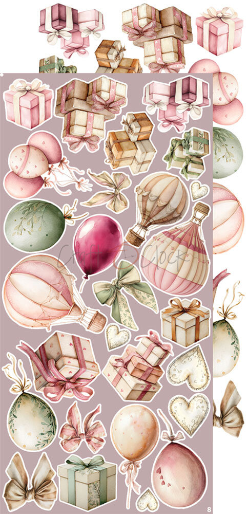 Craft O'Clock PRE-ORDER Baby Girl Universe Extras Set Baby Girl (CC-C83-BGU-12)