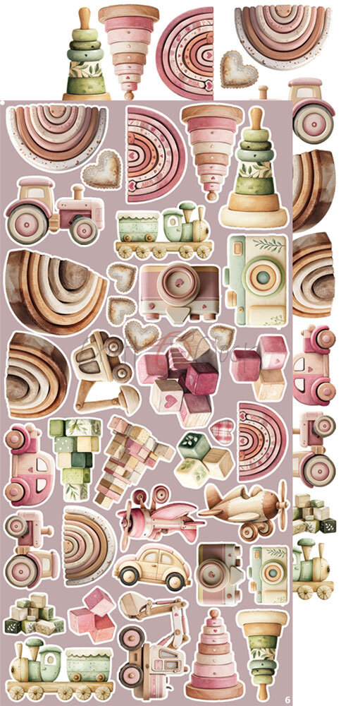 Craft O'Clock Baby Girl Universe Extras Set Baby Girl (CC-C83-BGU-12)