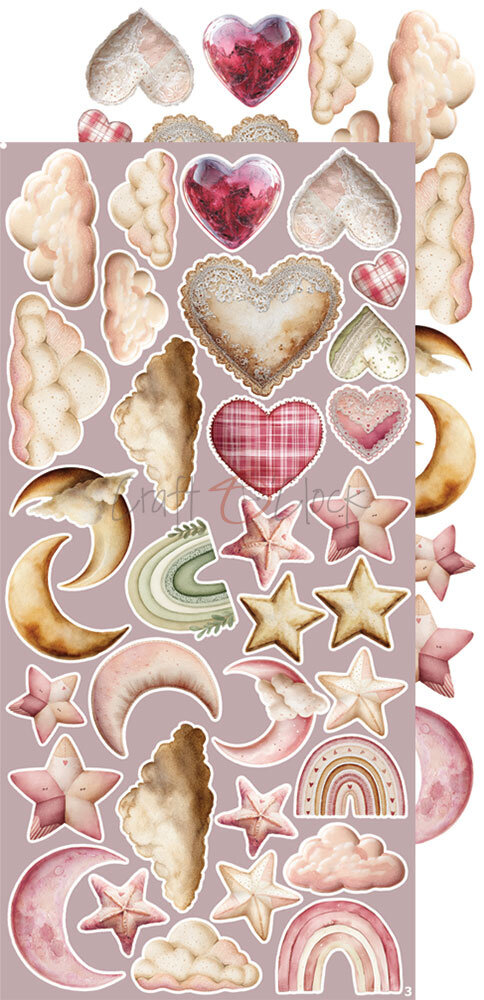 Craft O'Clock PRE-ORDER Baby Girl Universe Extras Set Baby Girl (CC-C83-BGU-12)