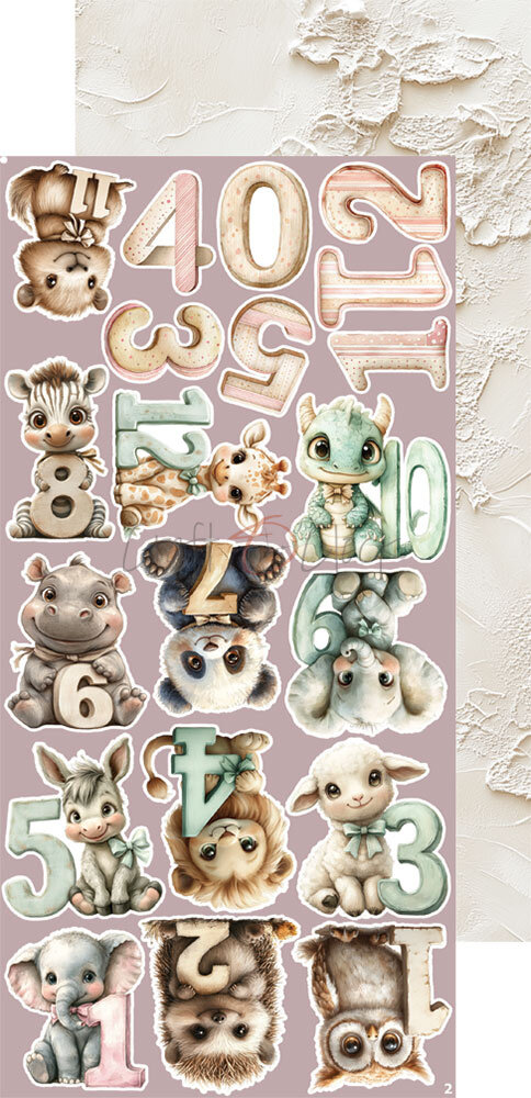 Craft O'Clock Baby Girl Universe Extras Set Baby Girl (CC-C83-BGU-12)