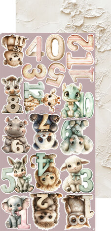 Craft O'Clock Baby Girl Universe Extras Set Baby Girl (CC-C83-BGU-12)