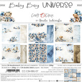 Craft O'Clock PRE-ORDER Baby Boy Universe 8x8 Inch Paper Set (CC-C84-BBU-07)