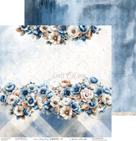 Craft O'Clock Baby Boy Universe 6x6 Inch Paper Set (CC-C84-BBU-10)