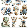 Craft O'Clock Baby Boy Universe Extras Set Flowers & More (CC-C84-BBU-11)
