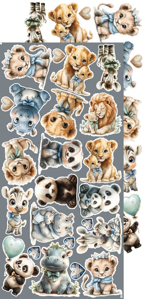 Craft O'Clock Baby Boy Universe Extras Set Flowers & More (CC-C84-BBU-11)