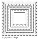 My Favorite Things Die-Namics Stitch Square Scallop Edge (MFT-927)
