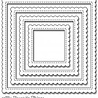 My Favorite Things Die-Namics Stitch Square Scallop Edge (MFT-927)