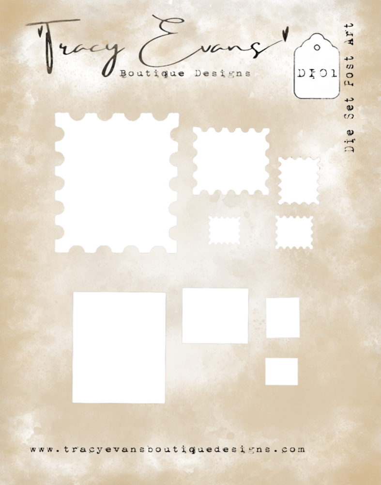 Tracy Evans Post Art Die Set (DIE01)
